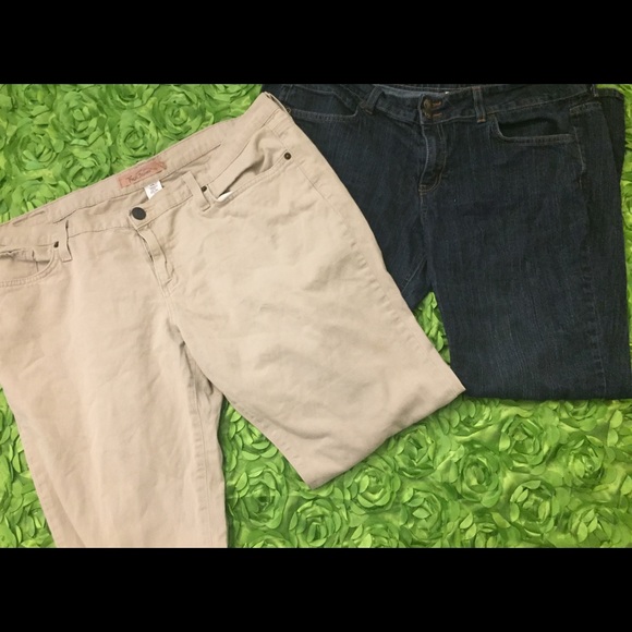 Truck Jeans Jean/Khaki Double Pack+ Free Tank Top - Picture 2 of 5